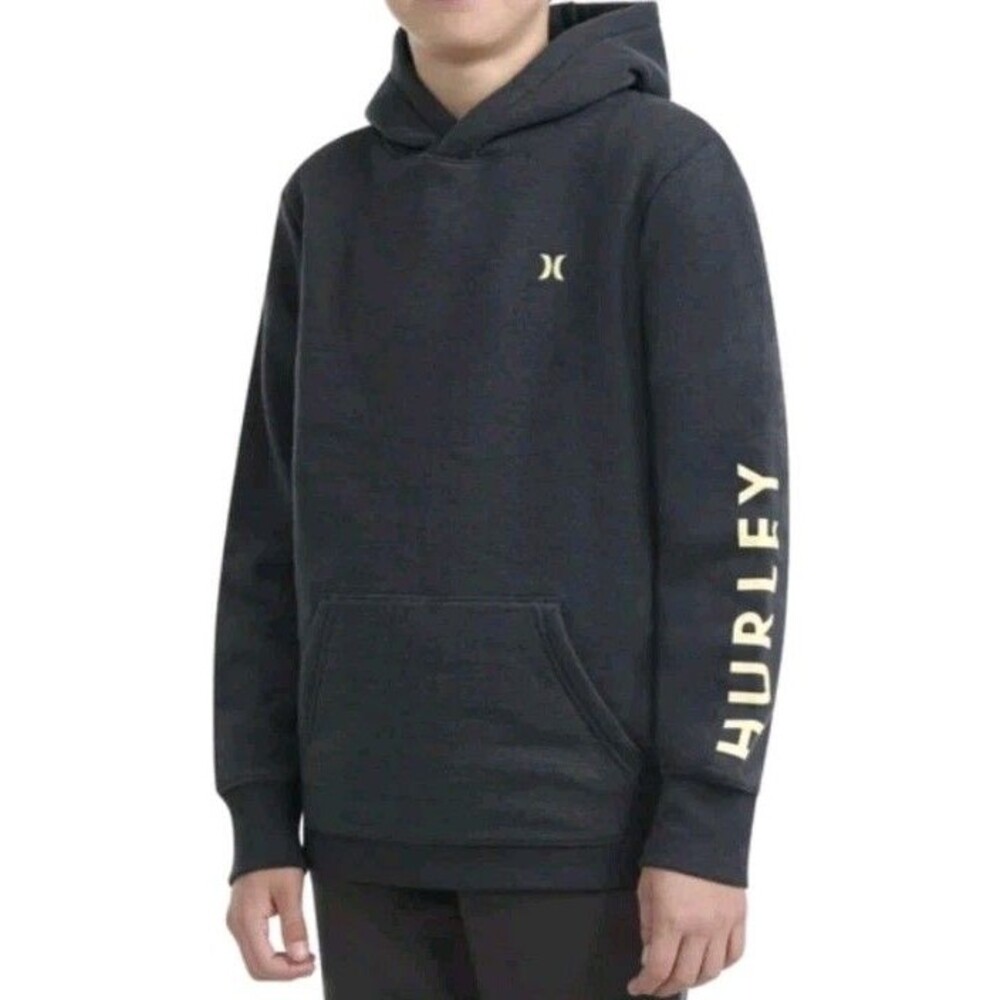 Hurley Youth Pullover Hoodie, Color Anthracite, Size Large 14/16,‎ New
